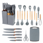 Kit Completo de Cozinha Luxo – 19 Peças