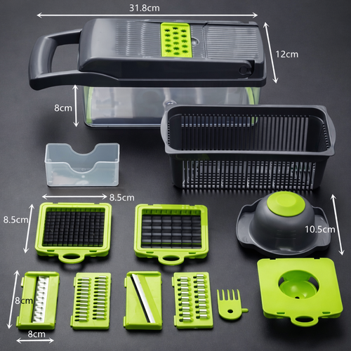 Cortador de Vegetais Multifuncional 16 em 1