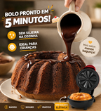 Mini Máquina de Bolo Elétrica – Faça Bolos Perfeitos em Minutos 🍰