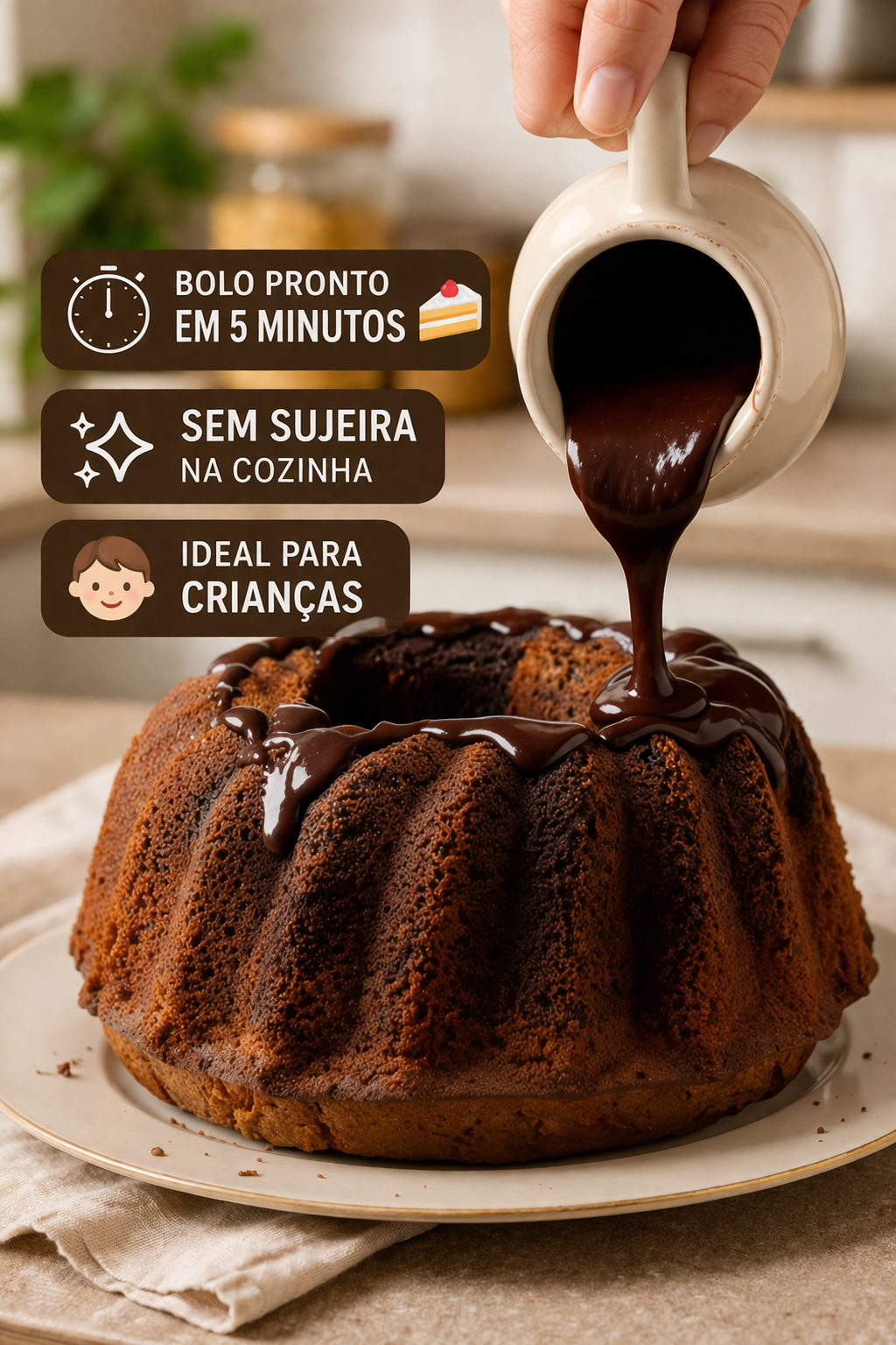 Mini Máquina de Bolo Elétrica – Faça Bolos Perfeitos em Minutos 🍰