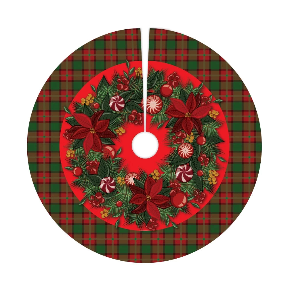 Saia Base Tapete Para Árvore De Natal Enfeite Decoração 70cm