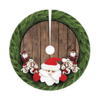 Saia Base Tapete Para Árvore De Natal Enfeite Decoração 70cm