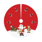 Saia Base Tapete Para Árvore De Natal Enfeite Decoração 70cm