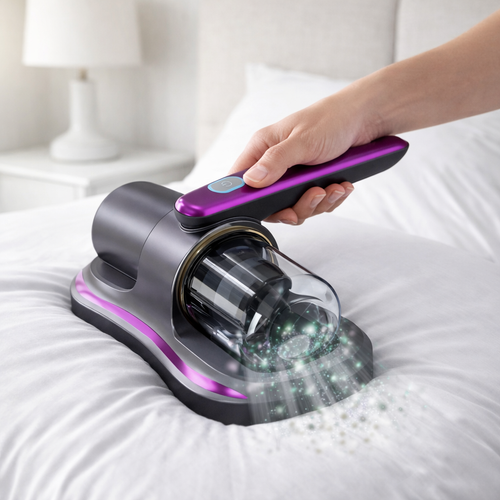 Aspirador Antiácaro Pro™ - Elimine ácaros e poeiras invisíveis e respire melhor todos os dias