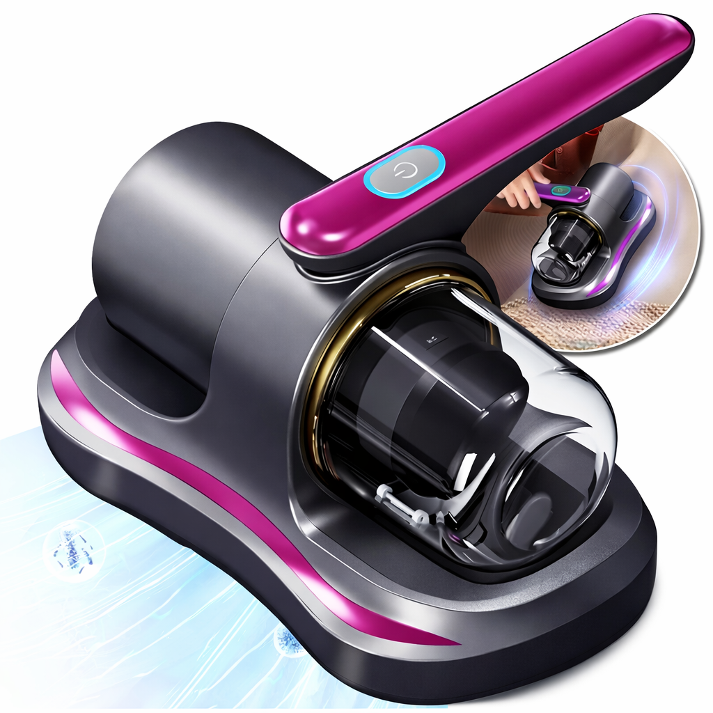 Aspirador Antiácaro Pro™ - Elimine ácaros e poeiras invisíveis e respire melhor todos os dias