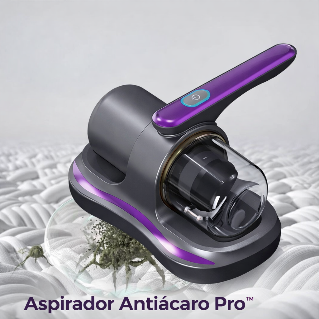 Aspirador Antiácaro Pro™ - Elimine ácaros e poeiras invisíveis e respire melhor todos os dias