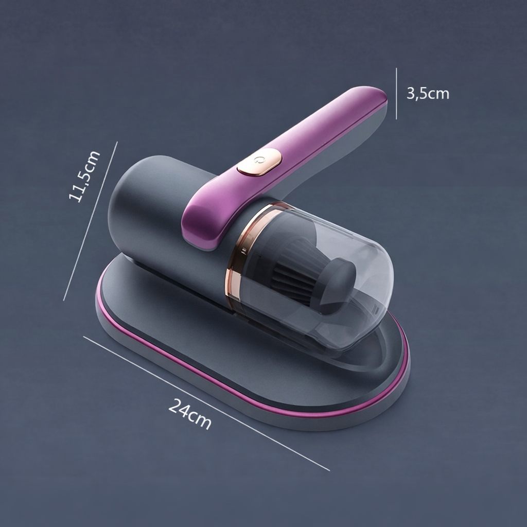 Aspirador Antiácaro Pro™ - Elimine ácaros e poeiras invisíveis e respire melhor todos os dias