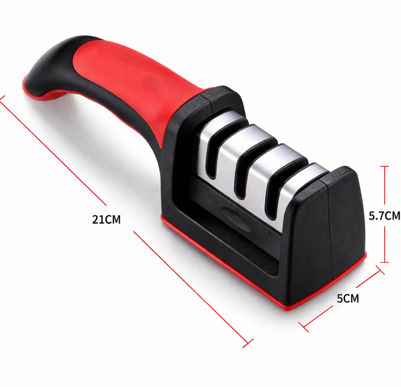 Afiador ChefPro Elite 3 Etapas – Corte Perfeito em Segundos