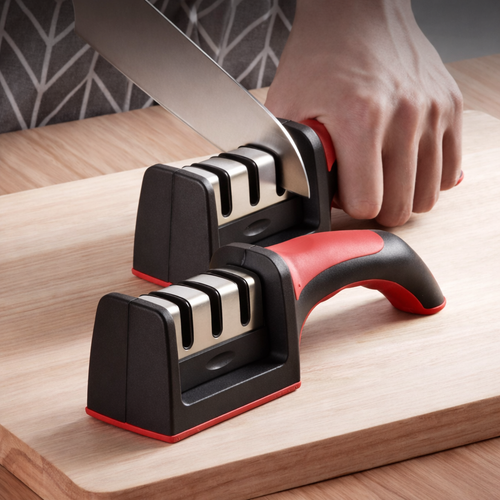 Afiador ChefPro Elite 3 Etapas – Corte Perfeito em Segundos