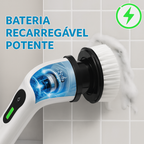 Esfregão Elétrico 9 Em 1 Sem fio Escova De Limpeza Pesada Multiuso Recarregável Giratória