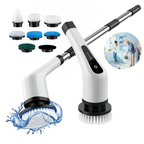 Esfregão Elétrico 9 Em 1 Sem fio Escova De Limpeza Pesada Multiuso Recarregável Giratória