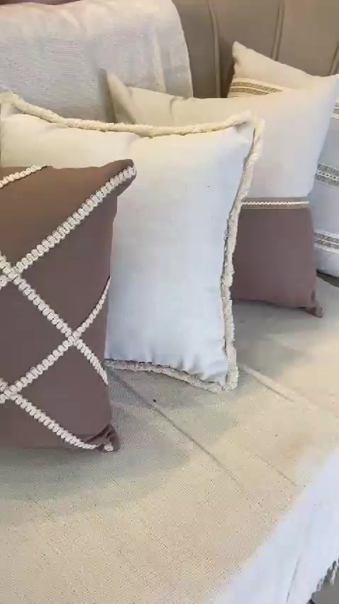 Kit 4 Capas De Almofada Estilo Boho Chic Rustico Decorativas