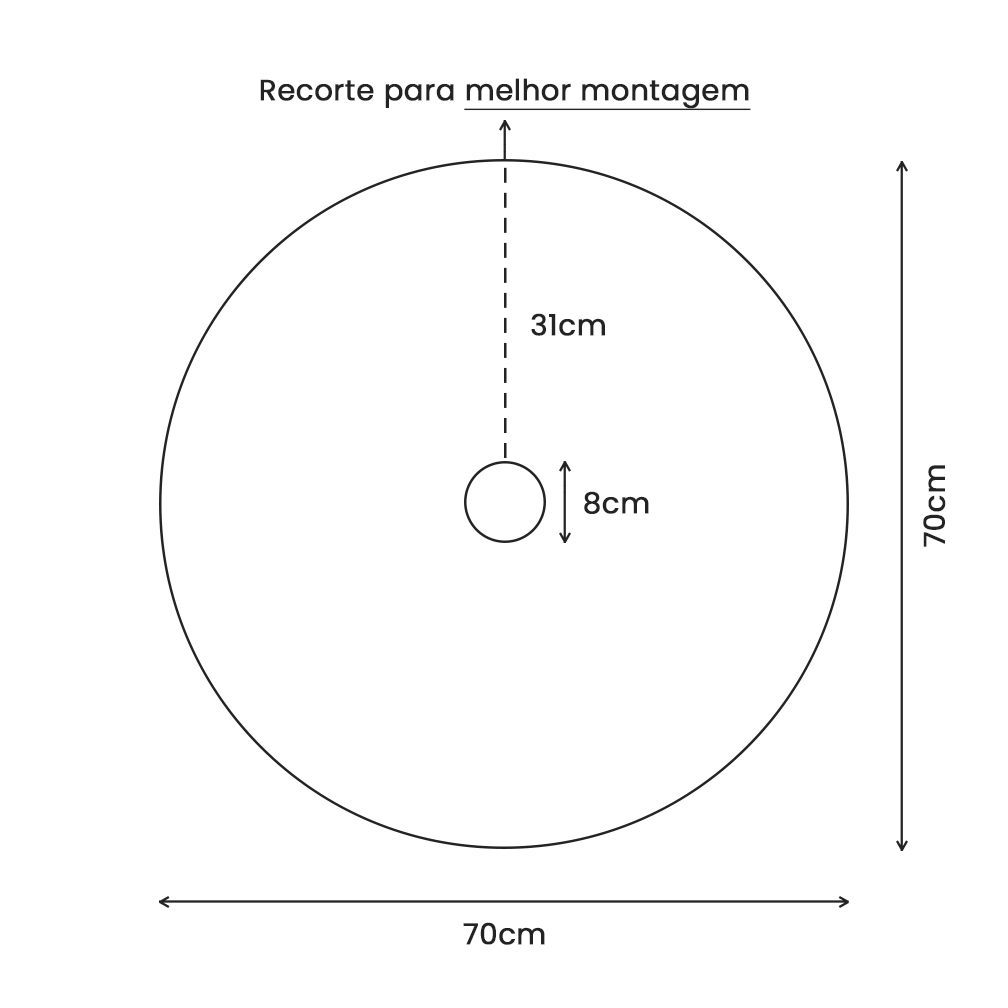 Saia Base Tapete Para Árvore De Natal Enfeite Decoração 70cm