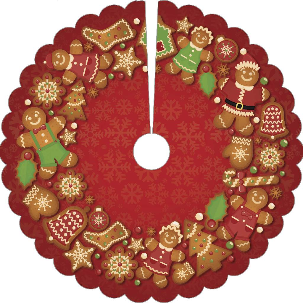 Saia Base Tapete Para Árvore De Natal Enfeite Decoração 70cm