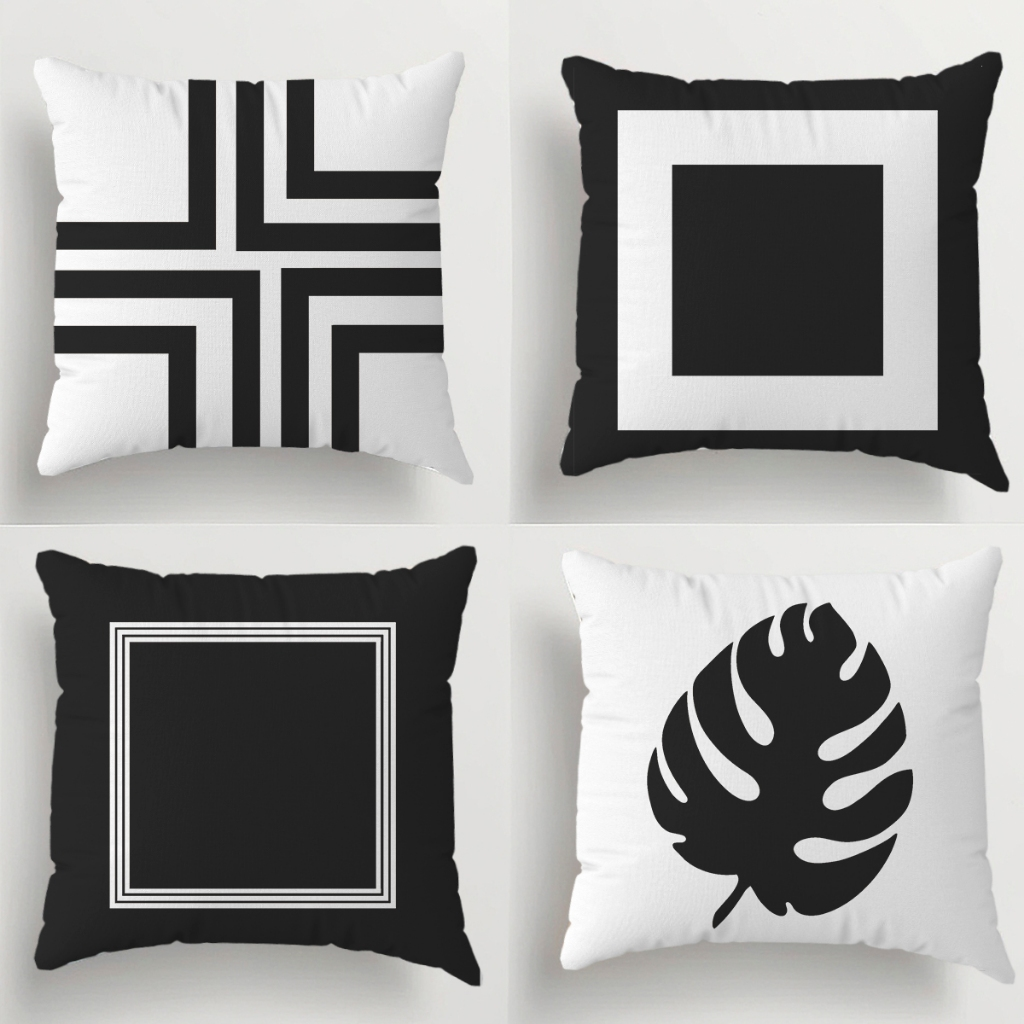 Kit Com 04 Capas Para Almofadas Decorativas