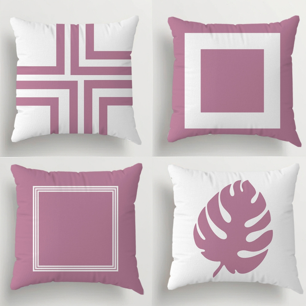 Kit Com 04 Capas Para Almofadas Decorativas