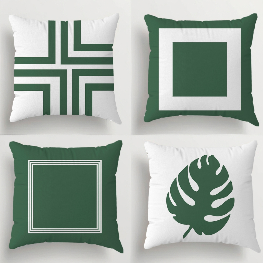 Kit Com 04 Capas Para Almofadas Decorativas