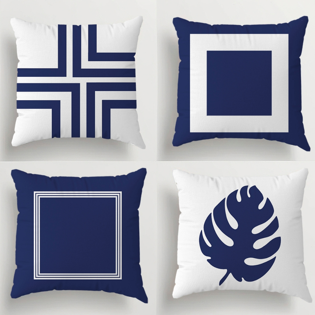 Kit Com 04 Capas Para Almofadas Decorativas