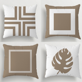Kit Com 04 Capas Para Almofadas Decorativas