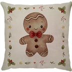 Capa de Almofada  Linho Estampado 43x43cm