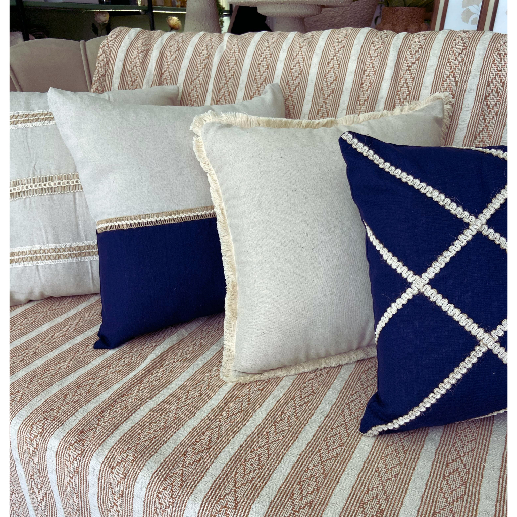 Kit 4 Capas De Almofada Estilo Boho Chic Rustico Decorativas