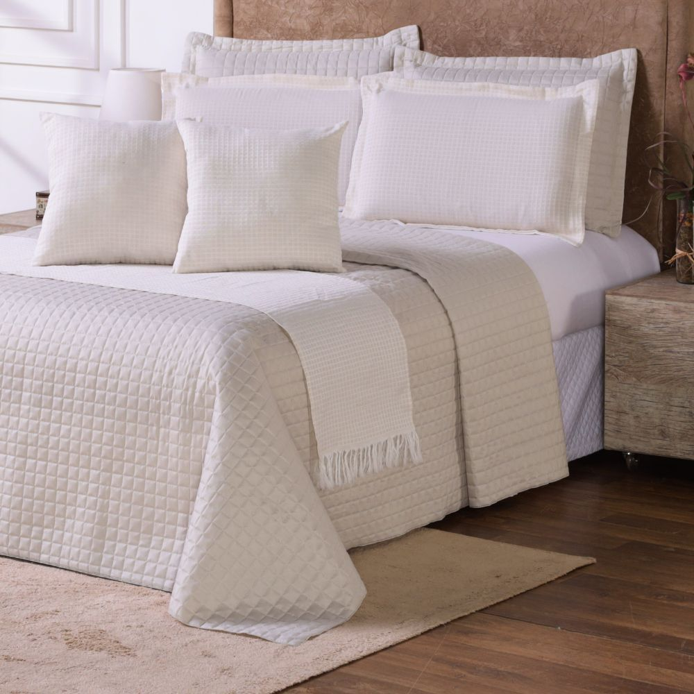 Kit Cobre Leito Casal Queen 6 Peças