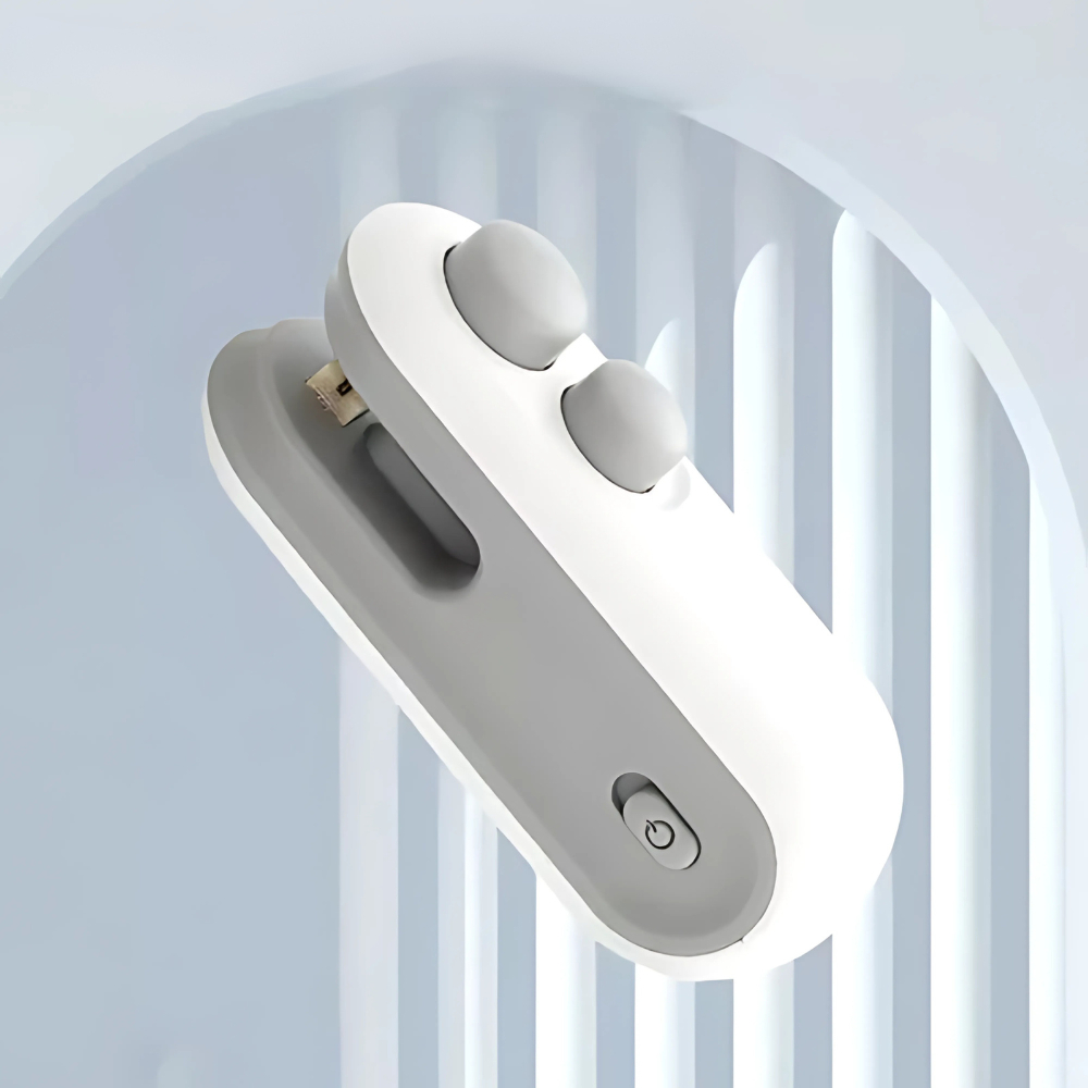 Mini Máquina Seladora Portátil 2 Em 1 Saco Plástico Embalagen Carregamento Usb Elétrica