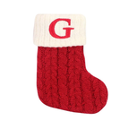 Enfeite de Natal Letras Vermelhas De Floco De Neve Meias De Natal Pingentes De árvore De Natal,