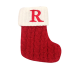 Enfeite de Natal Letras Vermelhas De Floco De Neve Meias De Natal Pingentes De árvore De Natal,