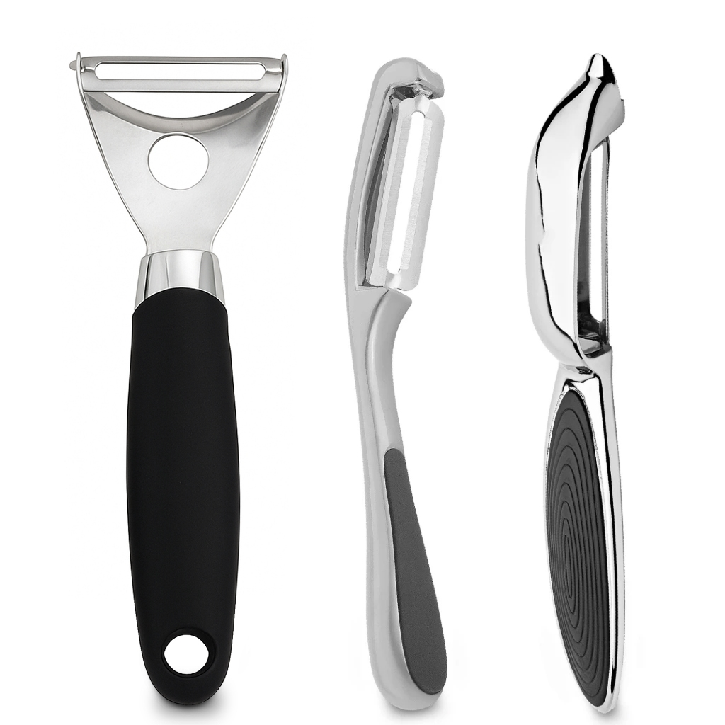 Descascador Batata Legumes Frutas Queijo Aço Inox Premium Luxo Descascador Profissional