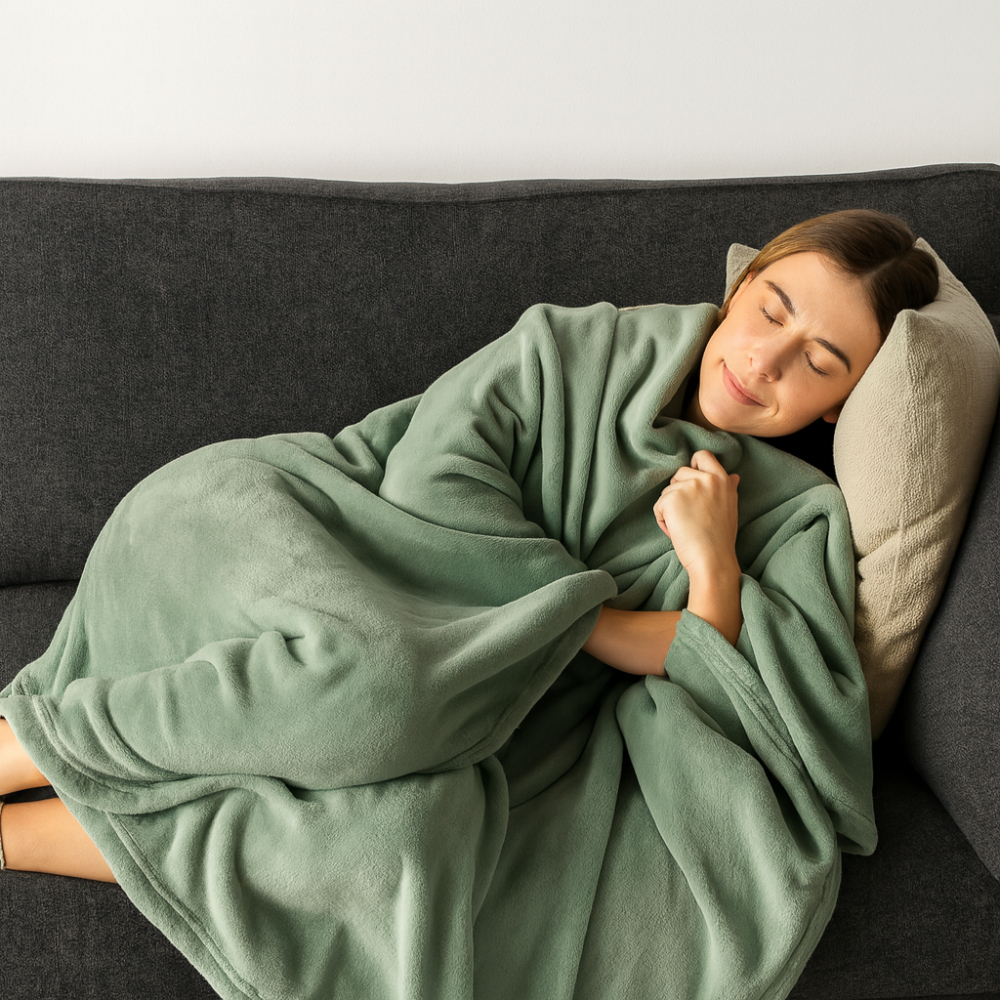 Manta De Microfibra Queen Casal 