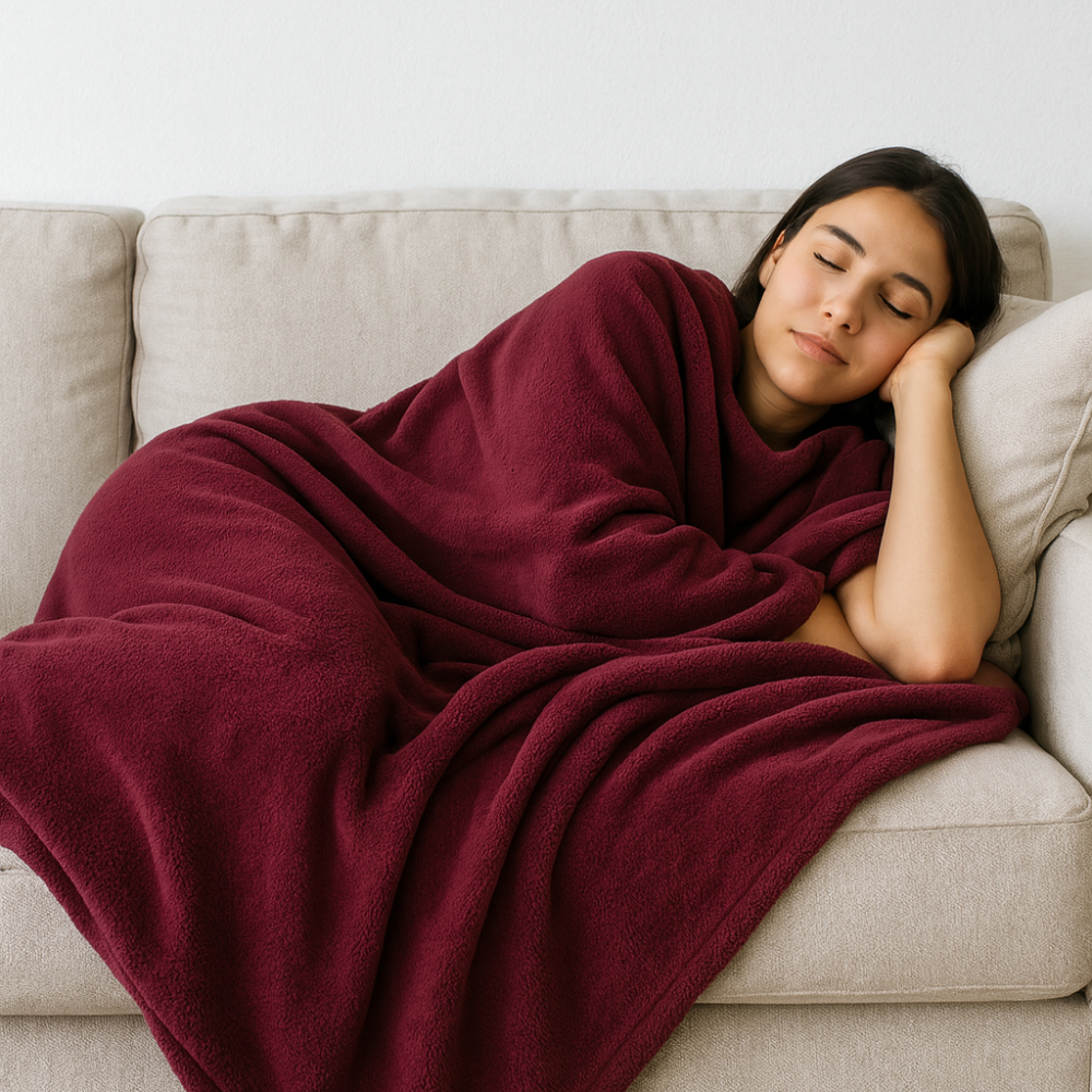 Manta De Microfibra Queen Casal 