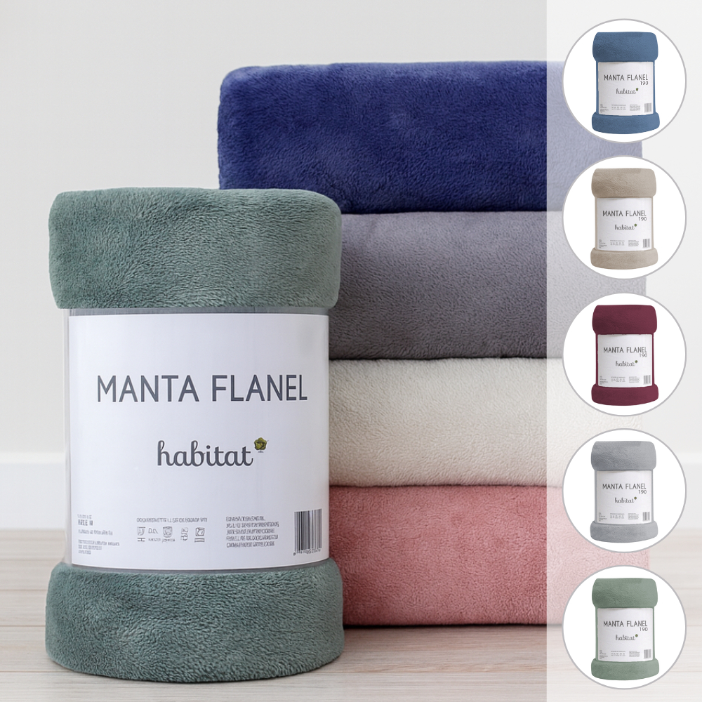 Manta De Microfibra Queen Casal 