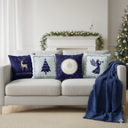 kit 4 capas de almofadas para o natal 