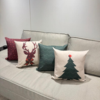 kit 4 capas de almofadas para o natal