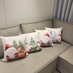 kit 4 capas de almofadas para o natal