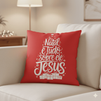 Capa de Almofada Decorativa 45x45cm Natal - Coleção Natal