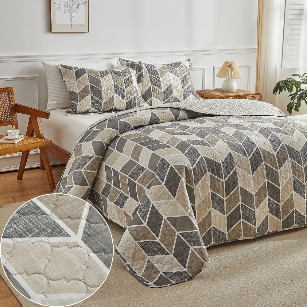 Kit Colcha Cobre Leito 300 Fios - King Queen Casal Solteiro