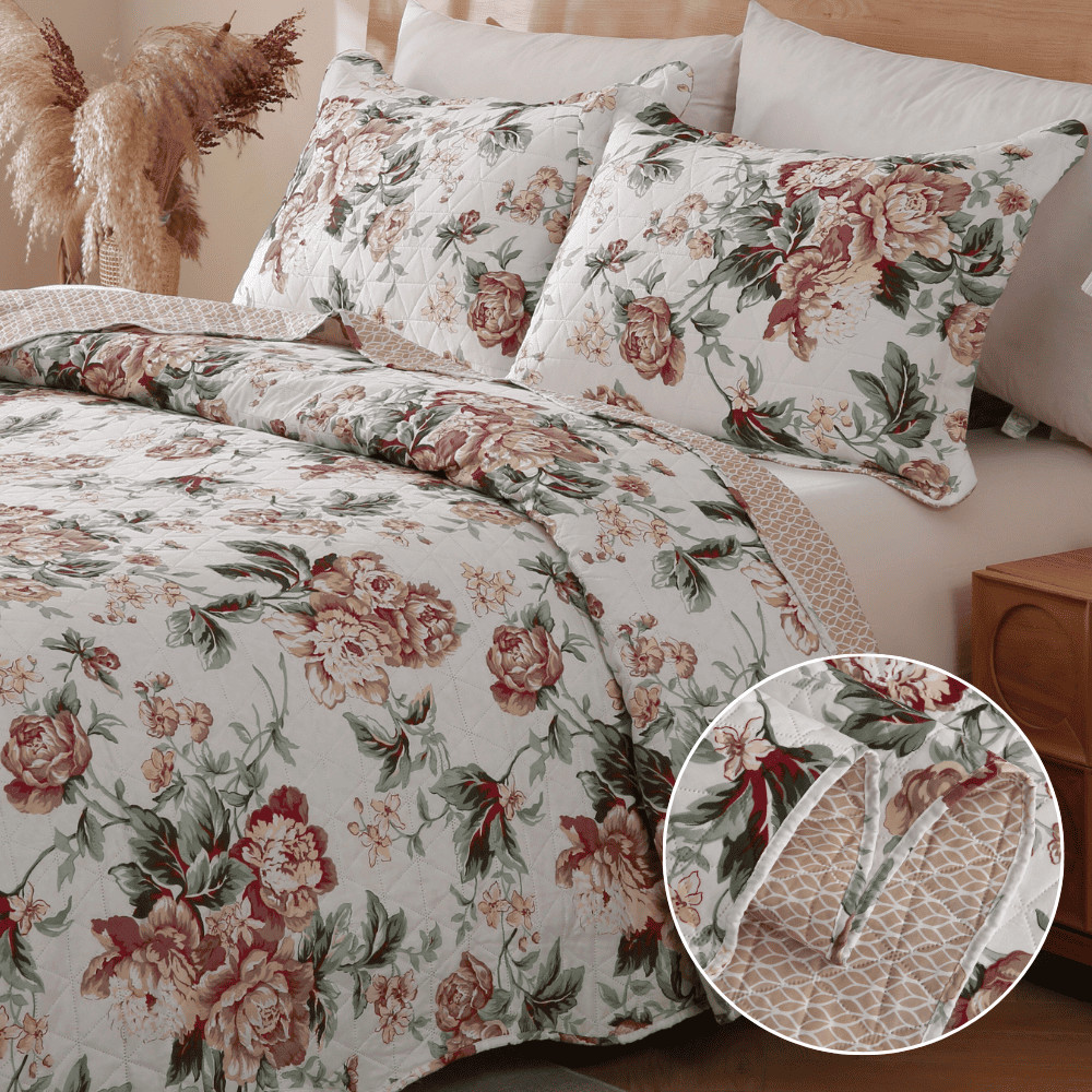 Kit Colcha Cobre Leito 300 Fios - King Queen Casal Solteiro