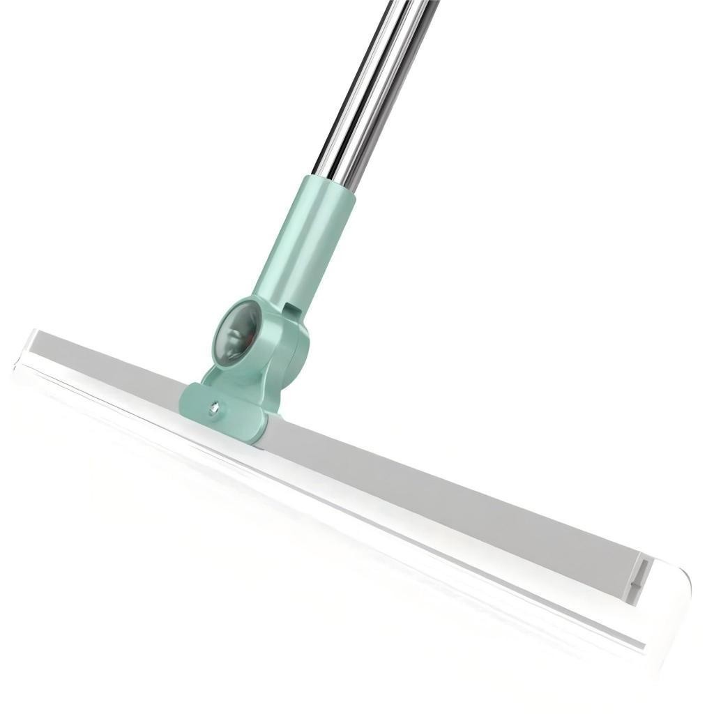 Rodo de Silicone Para Limpeza de Piso Vidros Com Gancho Secos e Molhados Uso Duplo Vassoura Mágica