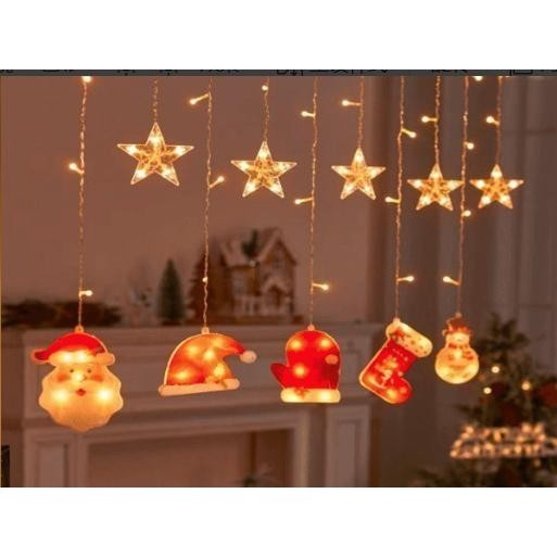 Decoração Luz Natal Cascata Led