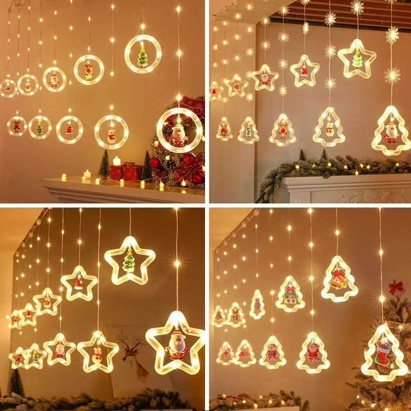 Decoração Luz Natal Cascata Led